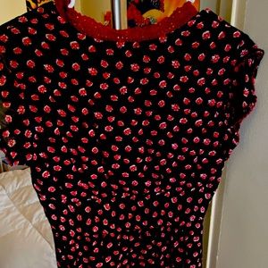 Vintage embroidered long maxi dress